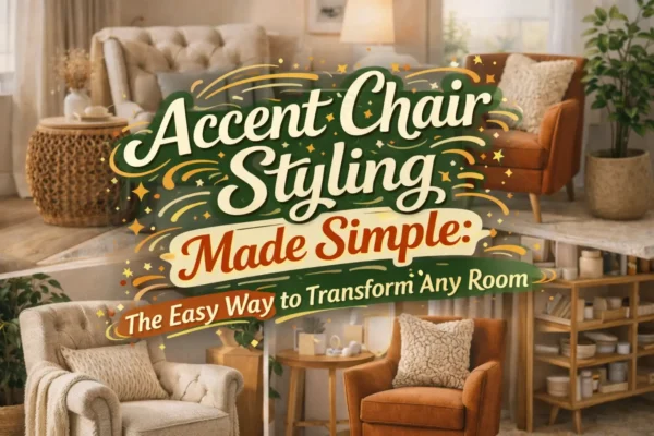 Accent Chair Styling Made Simple