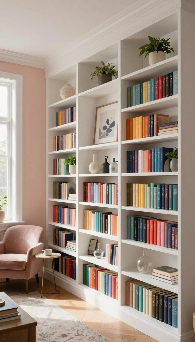 Creative built-in bookshelves designs