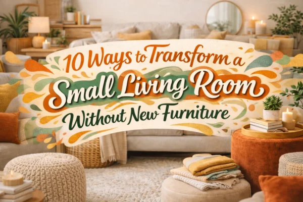 Transform Your Small Living Room and Entryway Storage